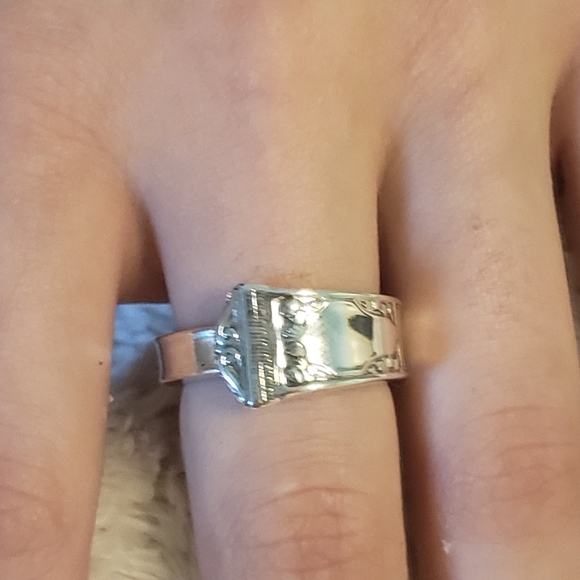 Antique 1916 Tiffany & Company Spoon Ring #16 - Picture 10 of 13